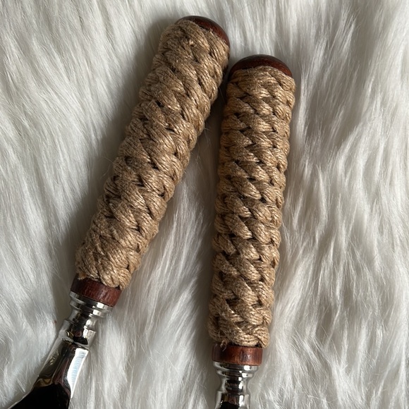 Rustic Salad Tossers / Serving Utensils - Picture 4 of 7